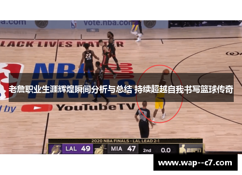 老詹职业生涯辉煌瞬间分析与总结 持续超越自我书写篮球传奇