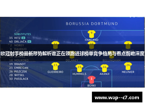 欧冠射手榜最新形势解析谁正在领跑进球榜单竞争格局与看点前瞻深度
